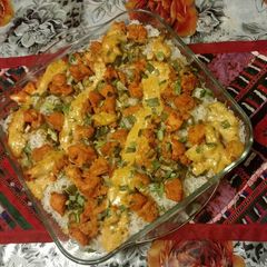 A picture of BBQ Rice.