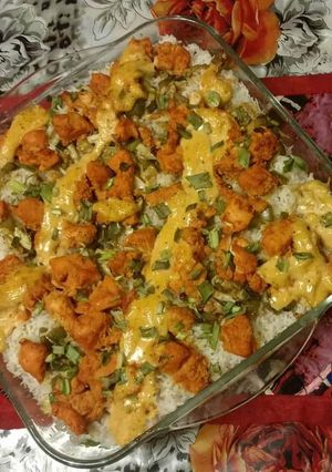 A picture of BBQ Rice.
