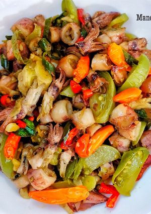 Foto resep Oseng cumi asin