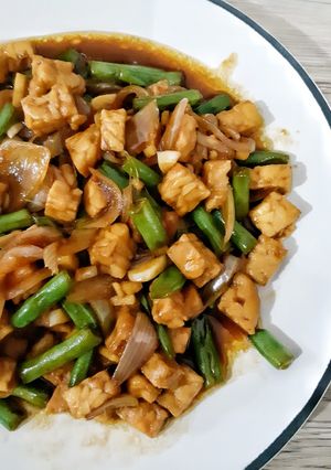 Foto resep Tempe Buncis Teriyaki