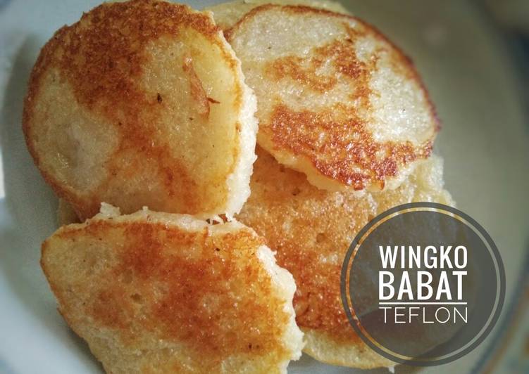 Resep Wingko Babat Teflon | Langkah Membuat Wingko Babat Teflon Yang Enak Dan Mudah