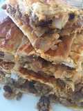 Empanada de bacalao y pasas