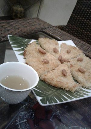 صورة لوصفة كنافة بالقشطه