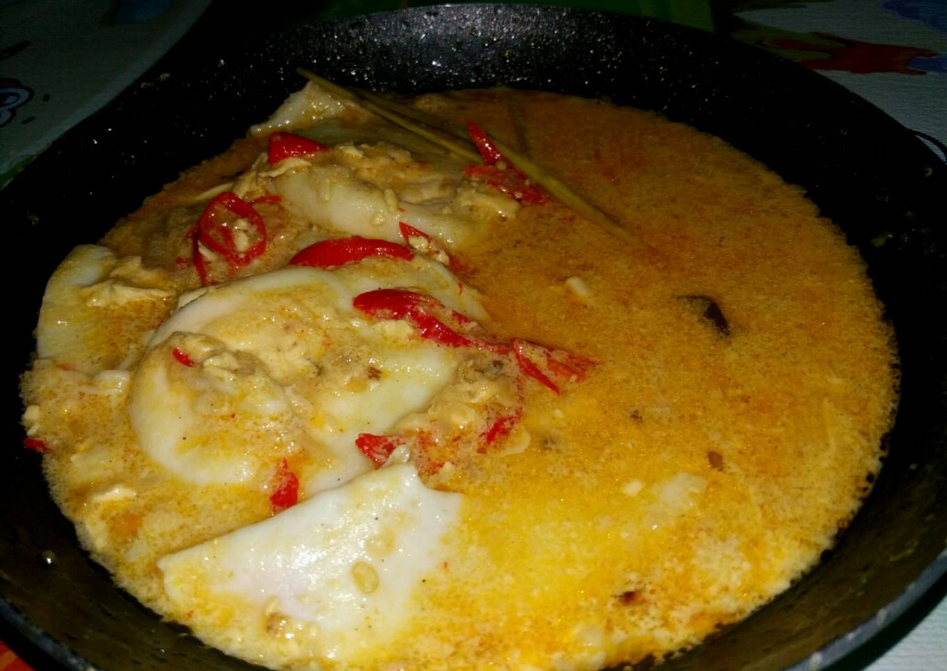 Gulai telur bebek
