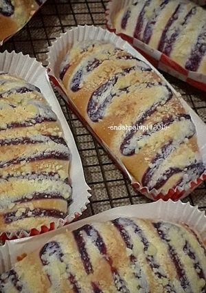 Foto resep Blueberry streusel bread