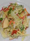 Cabbage Salad with Apple and Walnuts