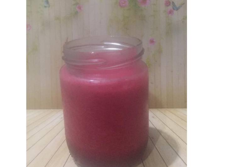 Resep Diet Juice Plum Jicama (bengkoang) Beetroot Pineapple, Lezat