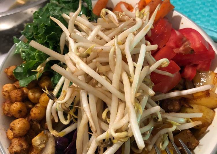 Step-by-Step Guide to Prepare Quick Vegan bowl