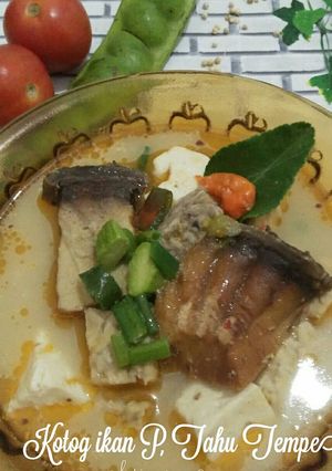 Foto resep Kotog ikan P, tahu tempe