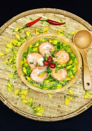 Hình của món Canh Chua Bông Điên Điển Nấu Tôm.