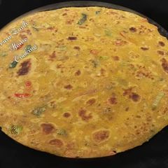 A picture of 🌮Leftover Dal Paratha🌮(Leftover lentil flatbread).