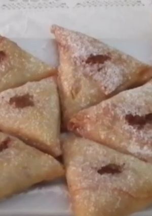 صورة لوصفة بريوات باللوز والروز ونسلي لي عملت منزلي