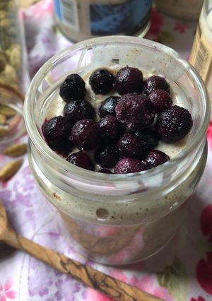 Φωτογραφία της συνταγής Overnight oats με μήλο