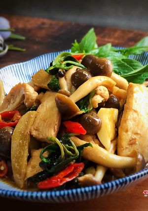 三杯雞 的食譜成品照片