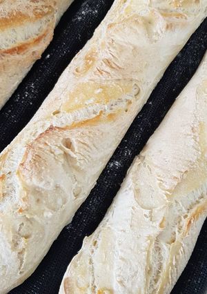 Une photo de ♨️ Baguette croustillante homemade ♨️