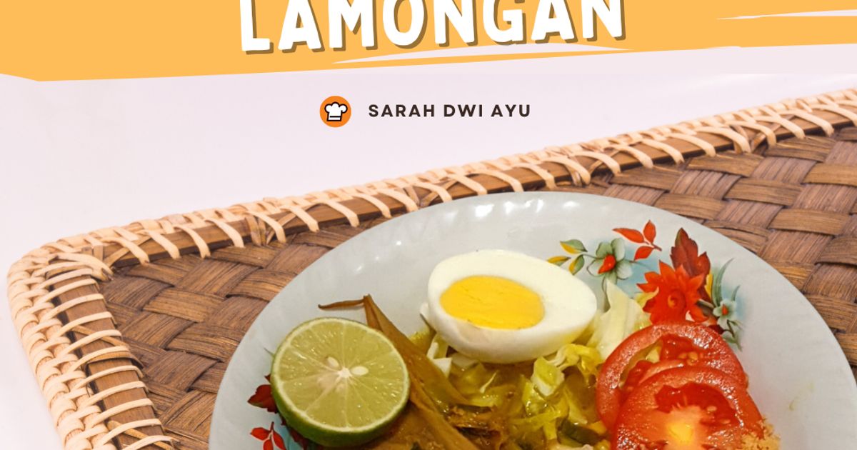 Soto Ayam Lamongan lengkap dengan Koya dan Sambal