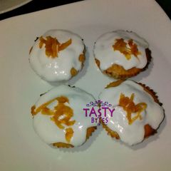 A picture of Apple muffins.