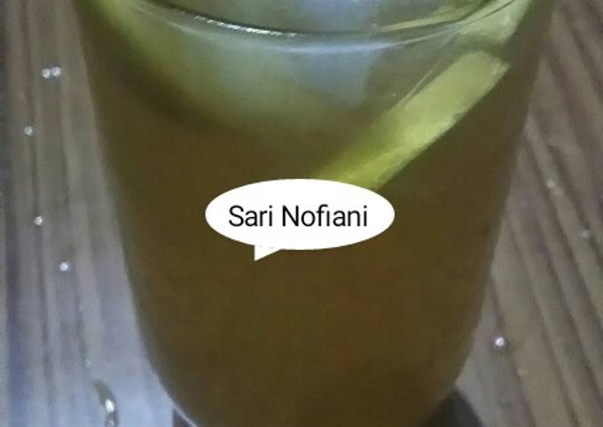 Yuk intip, Resep termudah bikin Es Teh Jeruk Nipis yang nagih banget