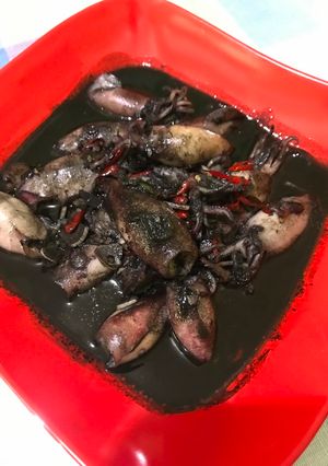 Foto resep Cumi Kuah Hitam