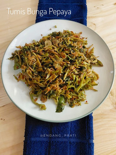 Foto resep Tumis Bunga Pepaya