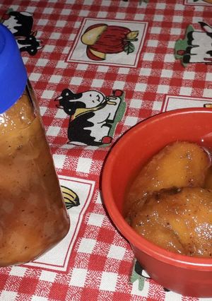 Una foto de Dulce de mango