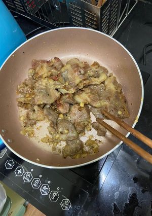 Hình của món Thịt ram.
