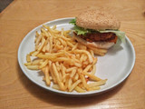Burger with a twist