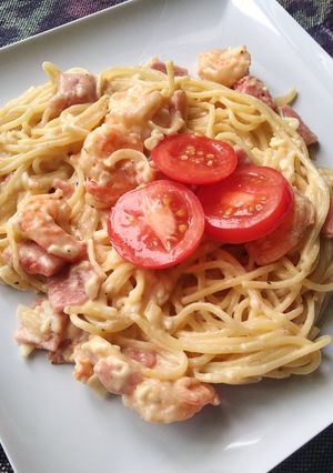 Foto resep Spaghetti Carbonara