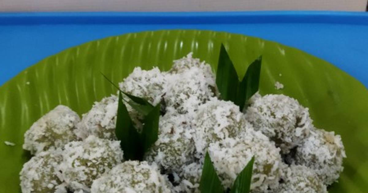 Resep Klepon Daun Pandan Asli Oleh Lisa Cookpad