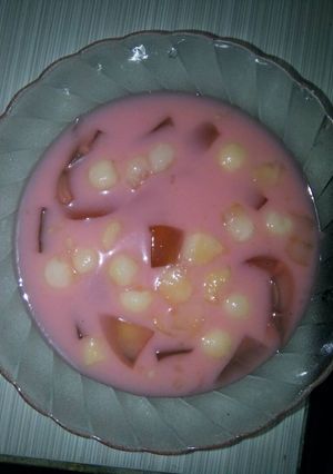 Foto resep Es belewa jelly susu