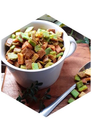 Foto resep Crouton -kulit roti tawar-