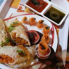 A picture of Noodles coconut wraps.