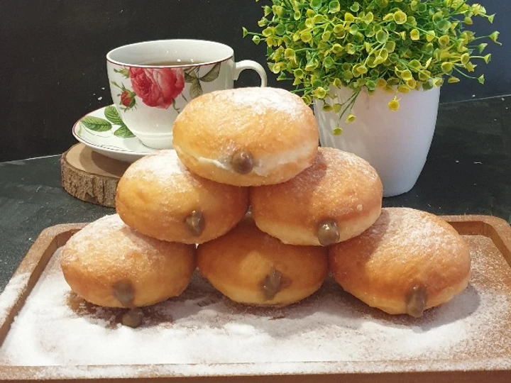 Easy Steps to Make 159. BOMBOLINI with COFFEE CUSTARD CREAM the So Delicious Appealing