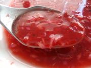 A picture of raspberry vinaigrette