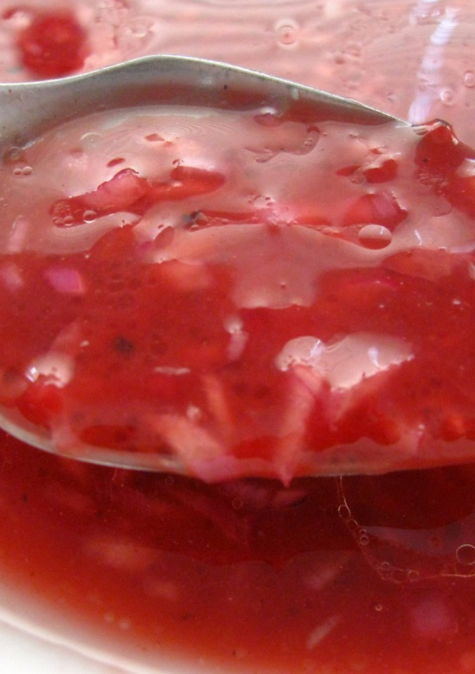 A picture of Raspberry Vinaigrette.