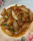 Spicy Stir-Fried Crab Sticks