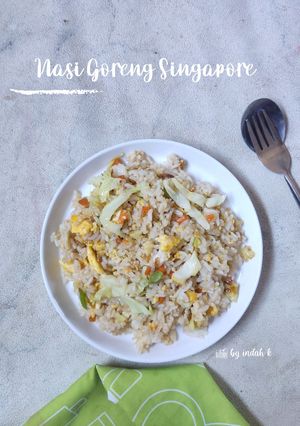 Foto resep Nasi Goreng Singapore (Versi Ekonomis)