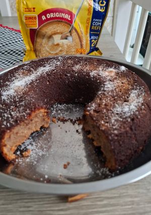 Foto de Bolo de banana e farinha láctea