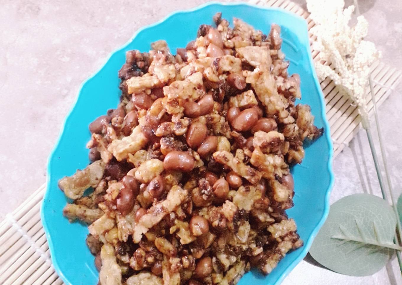 Kering tempe kacang no pedes