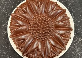 Torta dal cuore morbido in friggitrice ad aria
