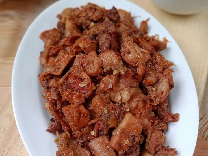 Langkah Gampang Membuat Resep Sambal Goreng Mandai (kulit cempedak) yang Uenak Anti Ribet, Mantap