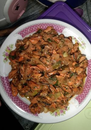 Foto resep Kerang saus tiram