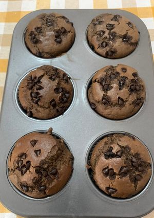 A picture of Delicious Chocolate Muffins.