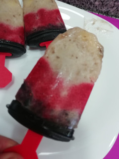 Una foto de Helado de fruta fresca, sin azúcar agregada😍😍