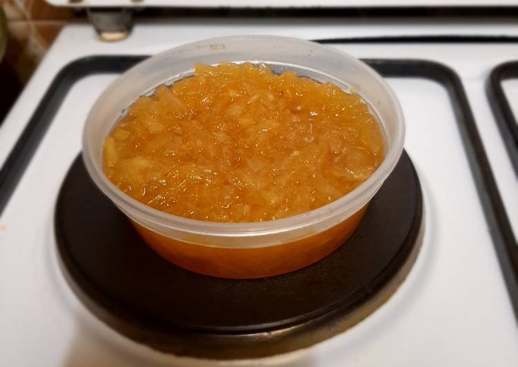 Homemade pineapple jam