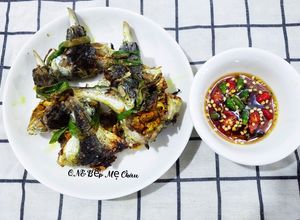 Hình của món Cá chuồn chiên củ nén.