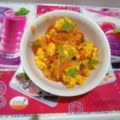 Paneer bhurji A picture of Paneer bhurji.