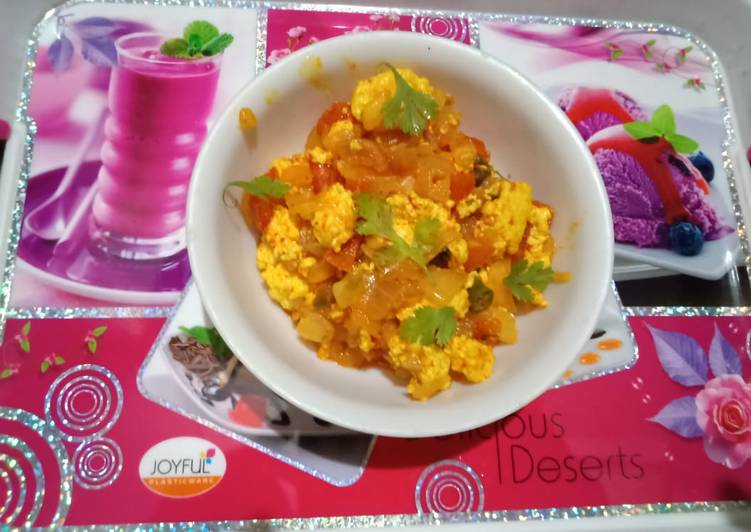 Step-by-Step Guide to Prepare Award-winning Paneer bhurji