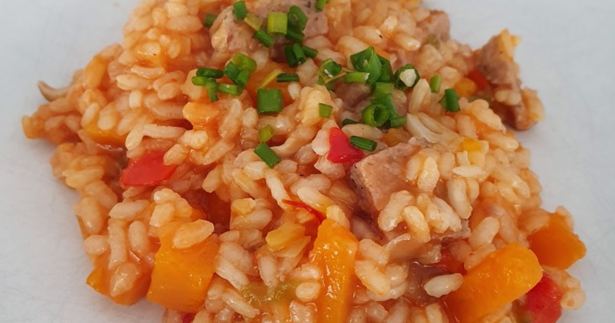 Arroz con calabaza y setas shiitake-image