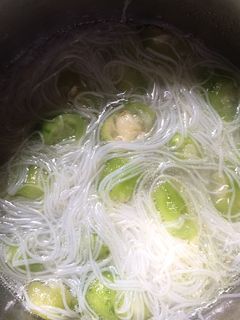 Foto resep Tumis oyong (gambas) mie sohun